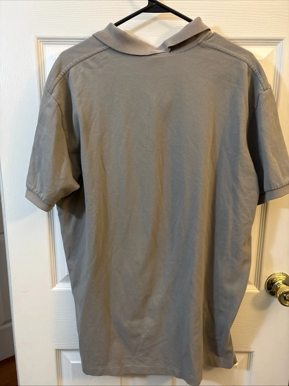 Ralph Lauren Men's Polo Shirt in Light Gray with Embroidered Pony